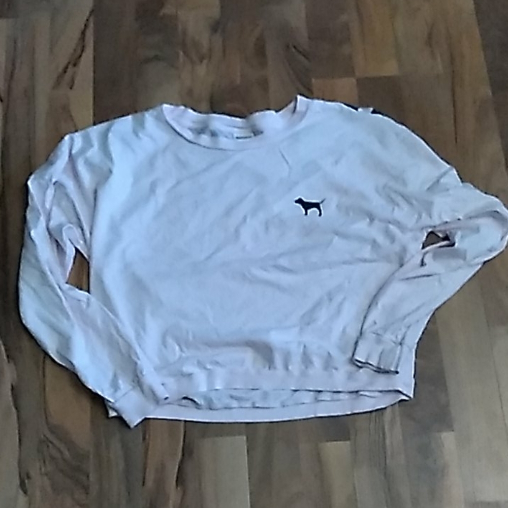 Long sleeve tee light pink